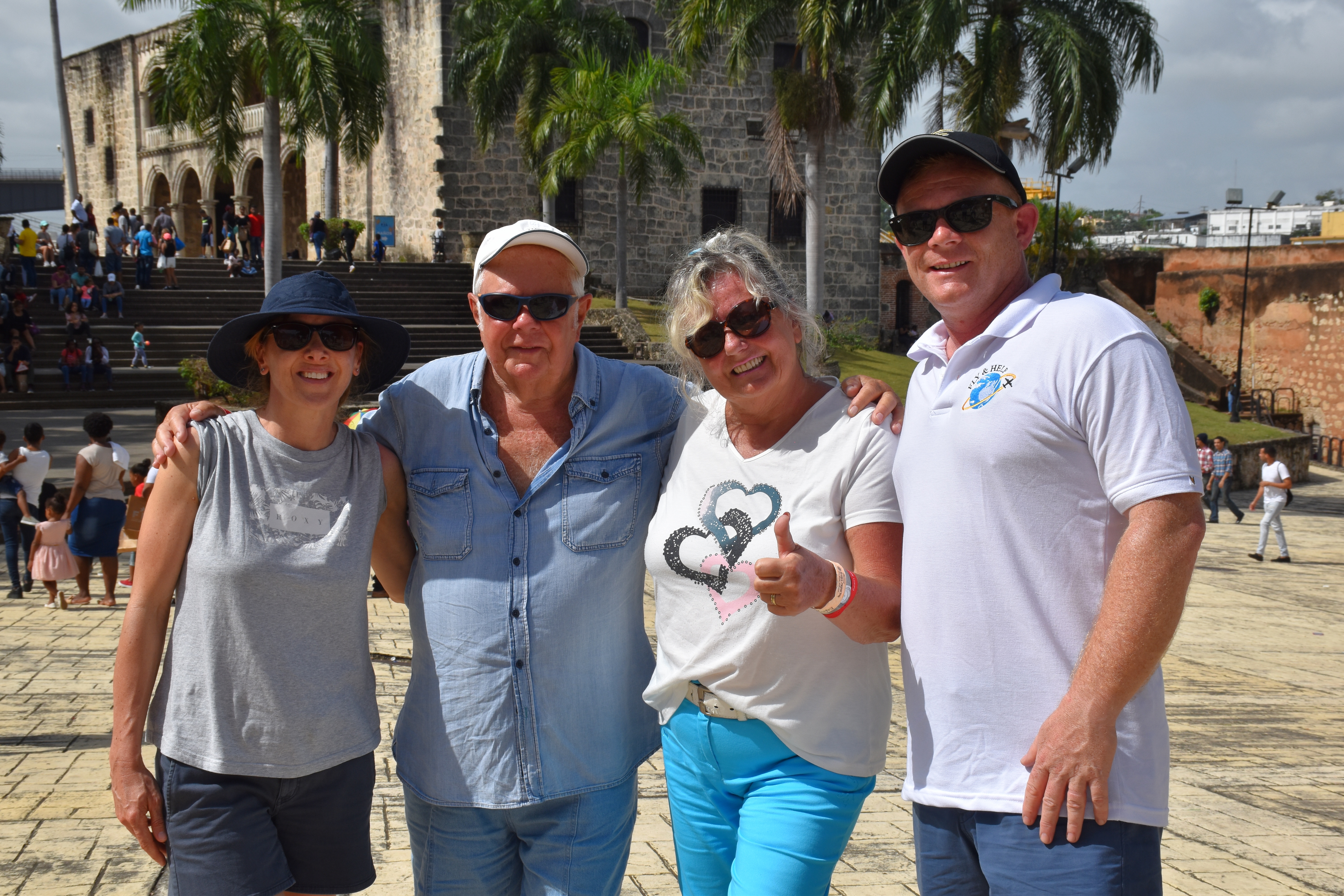 Graham Bonney mit Familie